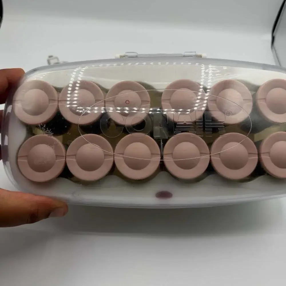 Conair 12-Piece Extra Large Flocked Hot Rollers Set Type H28MP